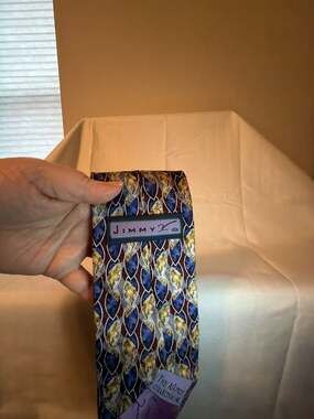 Jimmy V Troy Aikman Collection One Silk Necktie